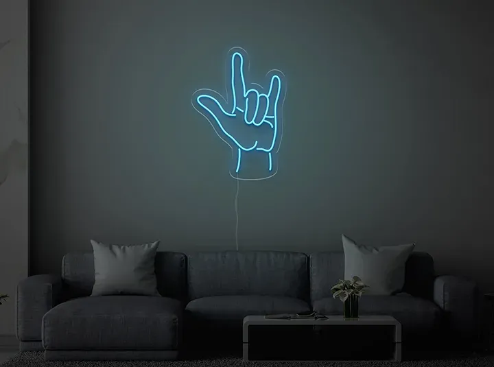 ROCK - Insegne al neon a LED