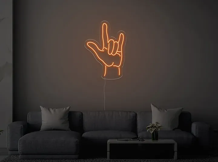 ROCK - Insegne al neon a LED