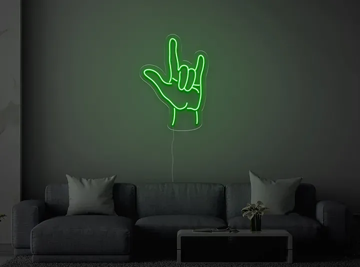 ROCK - Insegne al neon a LED
