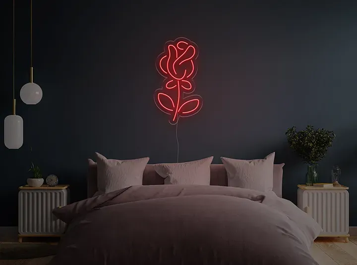 Rose - LED Neon Sign