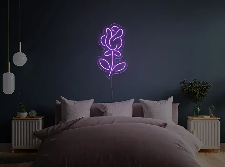 Rose - LED Neon Sign