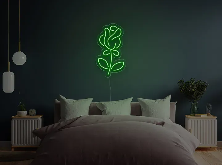 Rose - LED Neon Sign