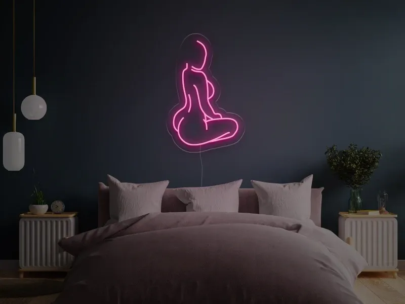 Silueta II - Insegne al neon a LED