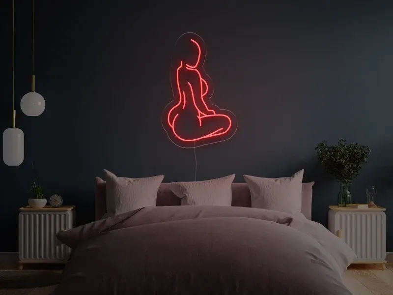 Silueta II - Insegne al neon a LED