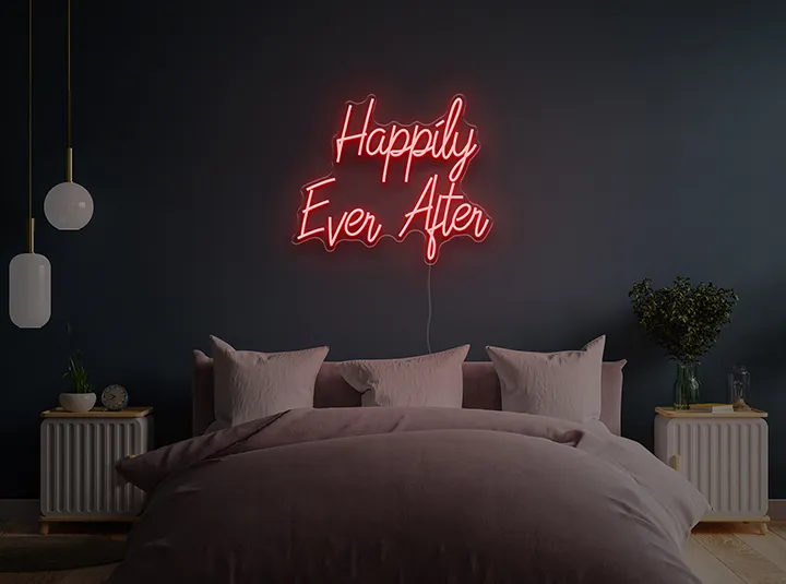 Happily Ever After - Insegne al neon a LED