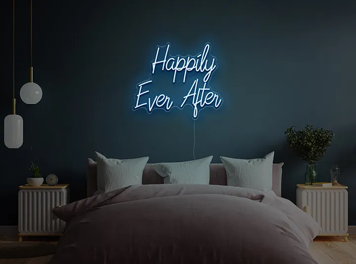 Happily Ever After - Insegne al neon a LED