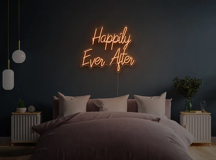 Happily Ever After - Insegne al neon a LED