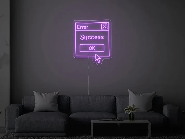 Errore - Insegne al neon a LED