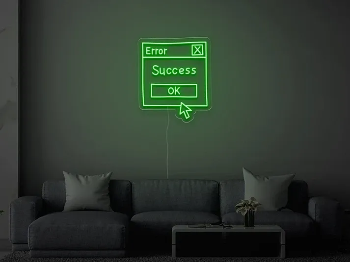 Errore - Insegne al neon a LED