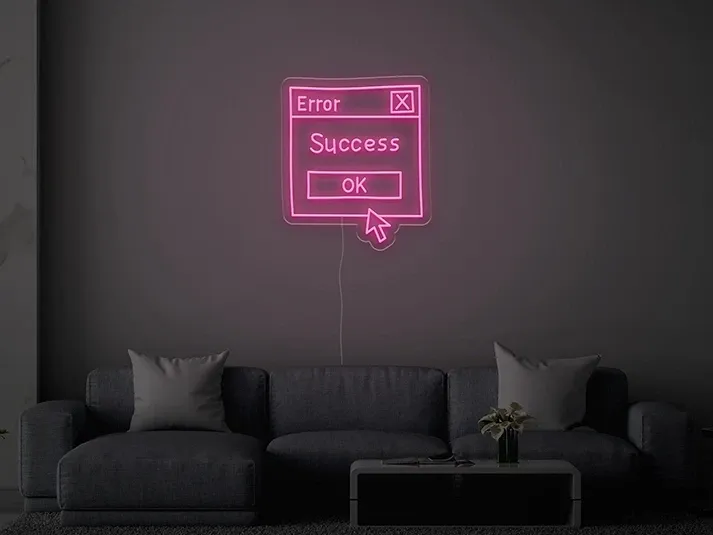Errore - Insegne al neon a LED