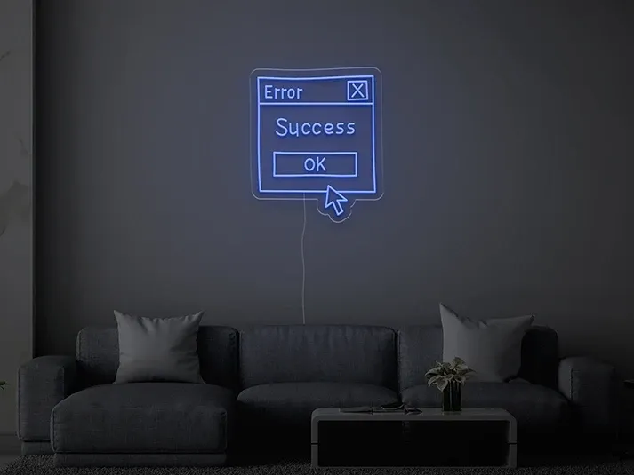 Errore - Insegne al neon a LED