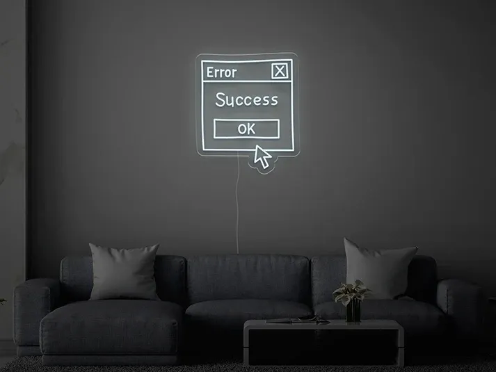 Errore - Insegne al neon a LED