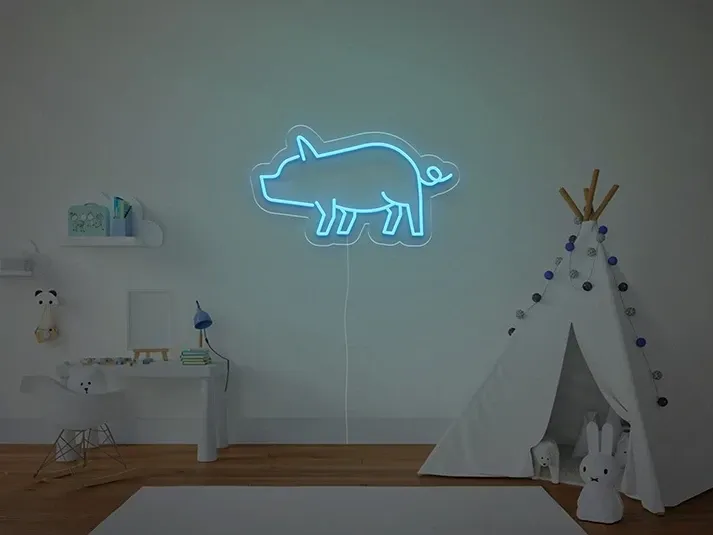 Maiale - Insegne al neon a LED