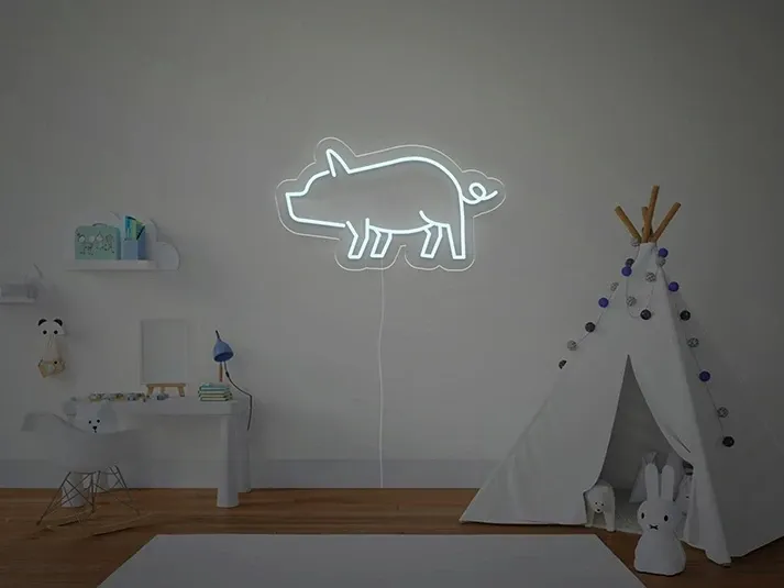 Maiale - Insegne al neon a LED