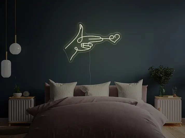 Cuore di tiro - Insegne al neon a LED