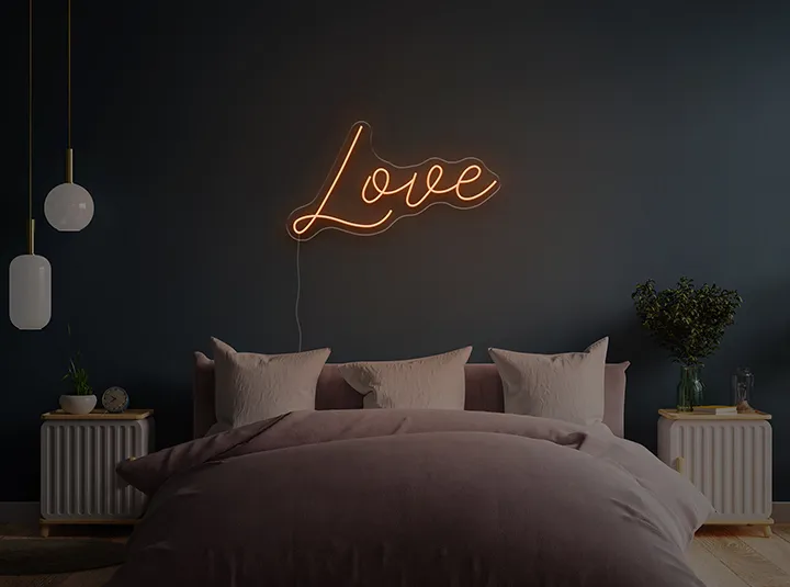 Love - Insegne al neon a LED