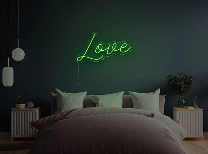 Love - Insegne al neon a LED