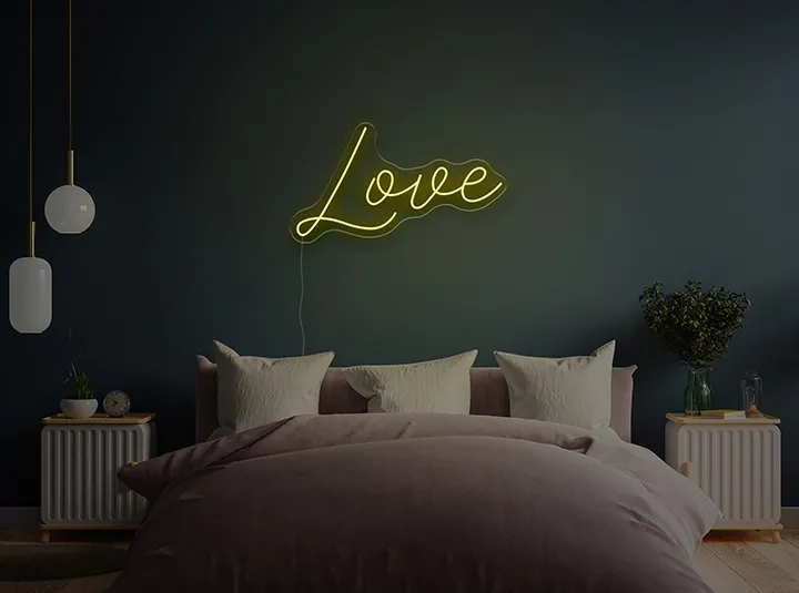 Love - Insegne al neon a LED