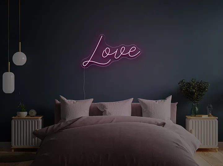 Love - Insegne al neon a LED