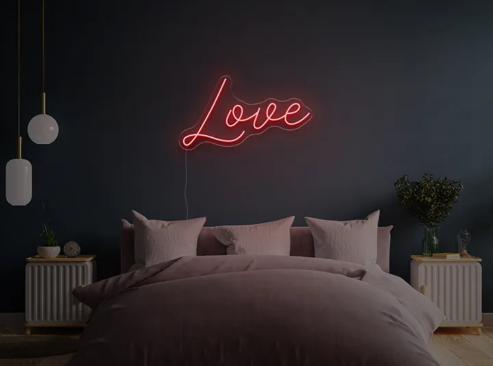Love - Insegne al neon a LED