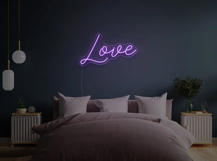 Love - Insegne al neon a LED