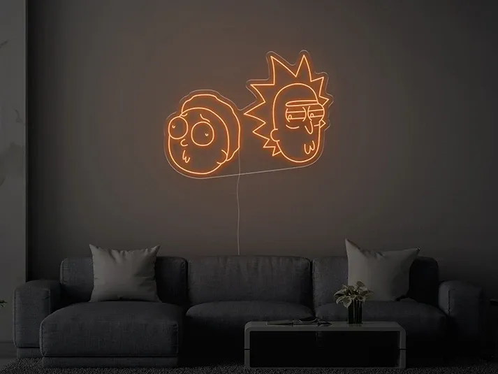 Rick & Morty - Insegne al neon a LED