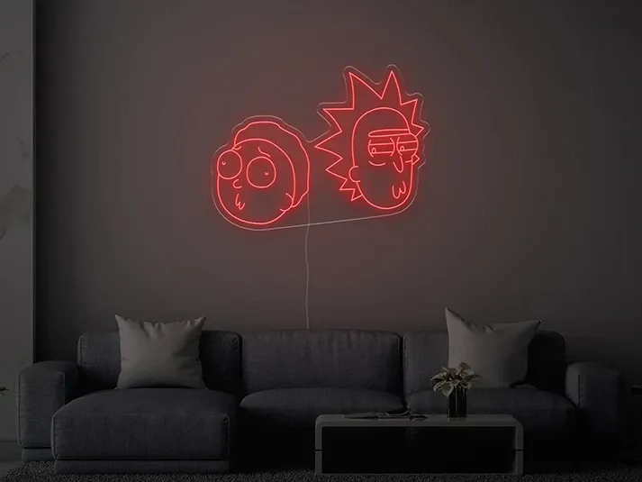Rick & Morty - Insegne al neon a LED
