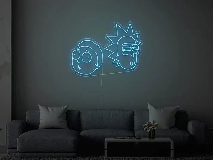 Rick & Morty - Insegne al neon a LED