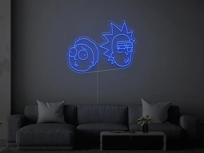 Rick & Morty - Insegne al neon a LED