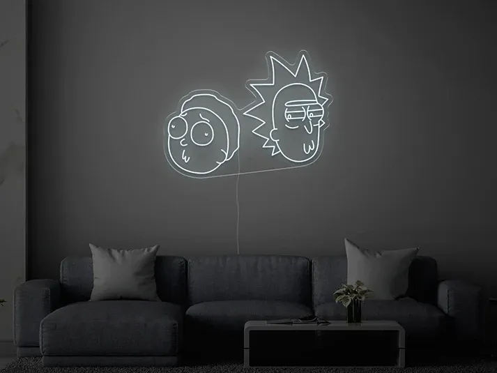 Rick & Morty - Insegne al neon a LED