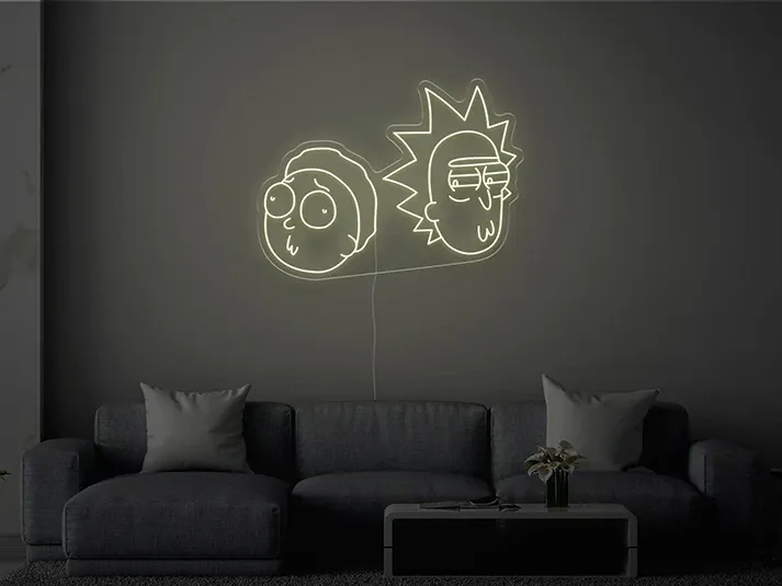 Rick & Morty - Insegne al neon a LED