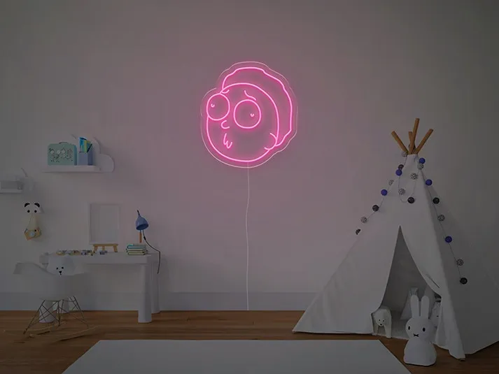 Morty - Insegne al neon a LED