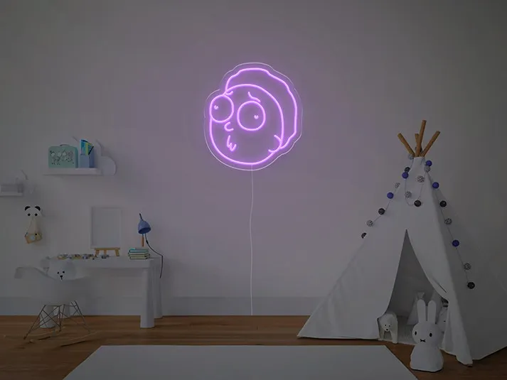 Morty - Insegne al neon a LED