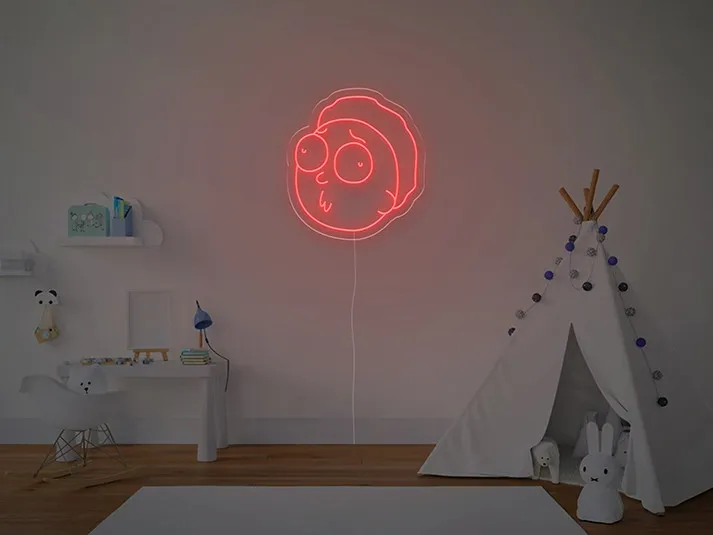 Morty - Insegne al neon a LED