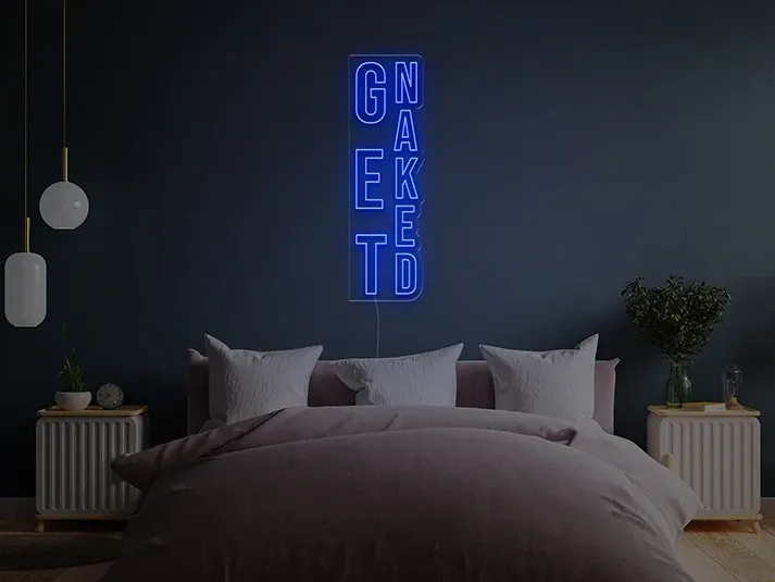Get Naked - Insegne al neon a LED