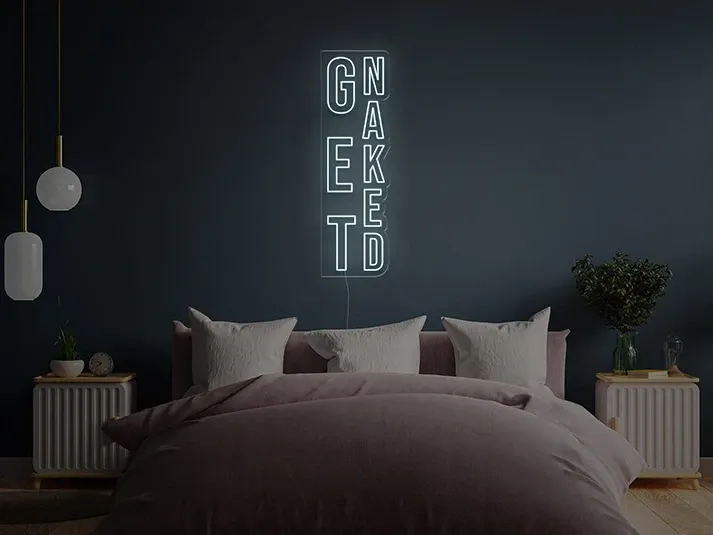 Get Naked - Insegne al neon a LED