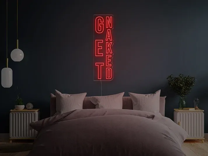 Get Naked - Insegne al neon a LED