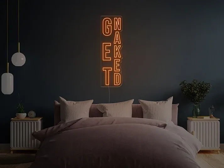 Get Naked - Insegne al neon a LED