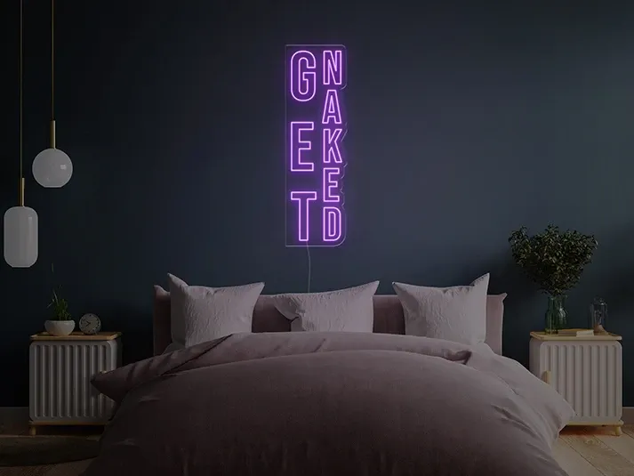 Get Naked - Insegne al neon a LED
