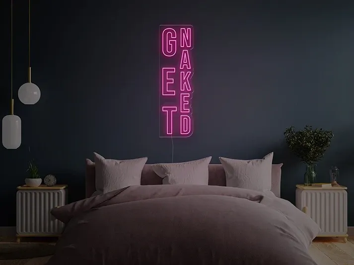Get Naked - Insegne al neon a LED