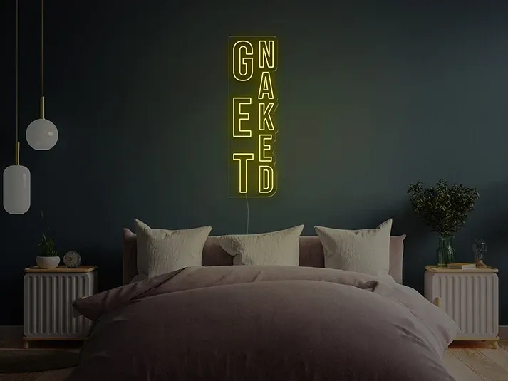 Get Naked - Insegne al neon a LED