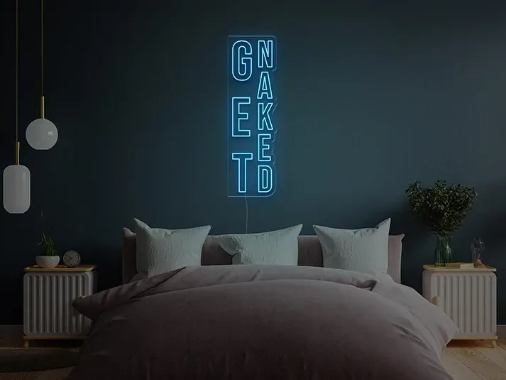 Get Naked - Insegne al neon a LED