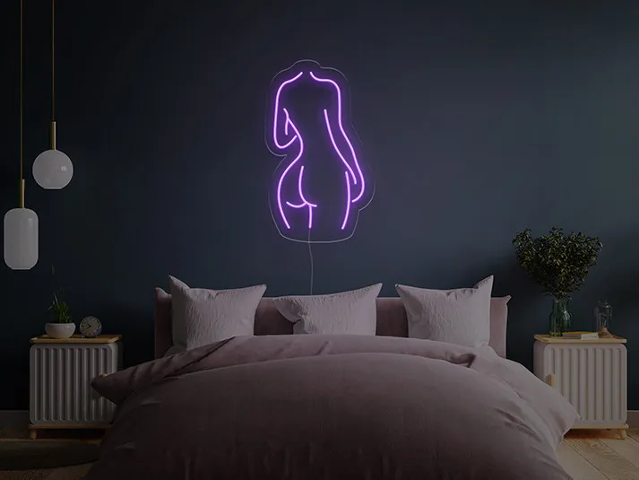 Silhouette III - Insegne al neon a LED