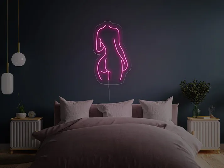Silhouette III - Insegne al neon a LED
