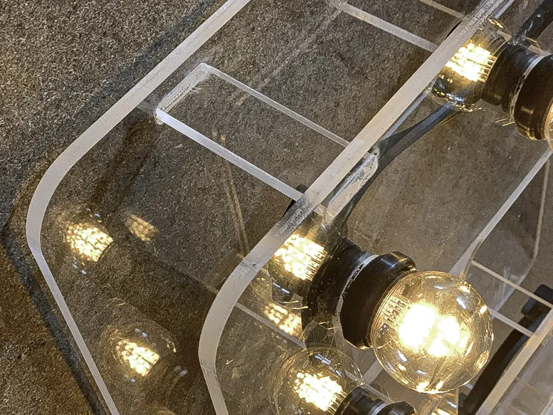 Cifre Volumetrice Luminoase din Plexiglass 100 cm de închiriat