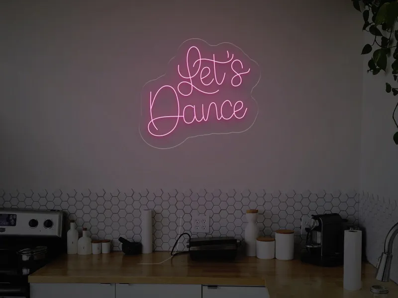 Let's Dance - Insegne al neon a LED