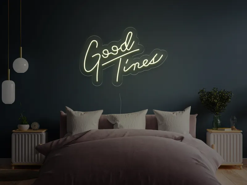 Good Times  - Insegne al neon a LED