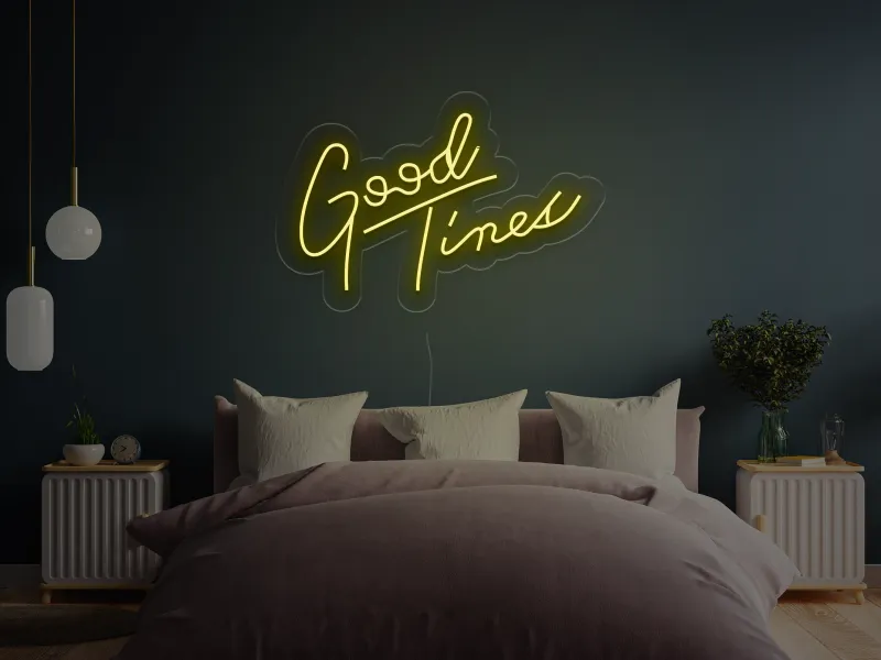 Good Times  - Insegne al neon a LED