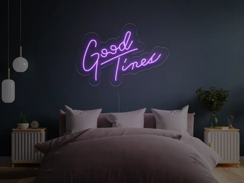 Good Times  - Insegne al neon a LED