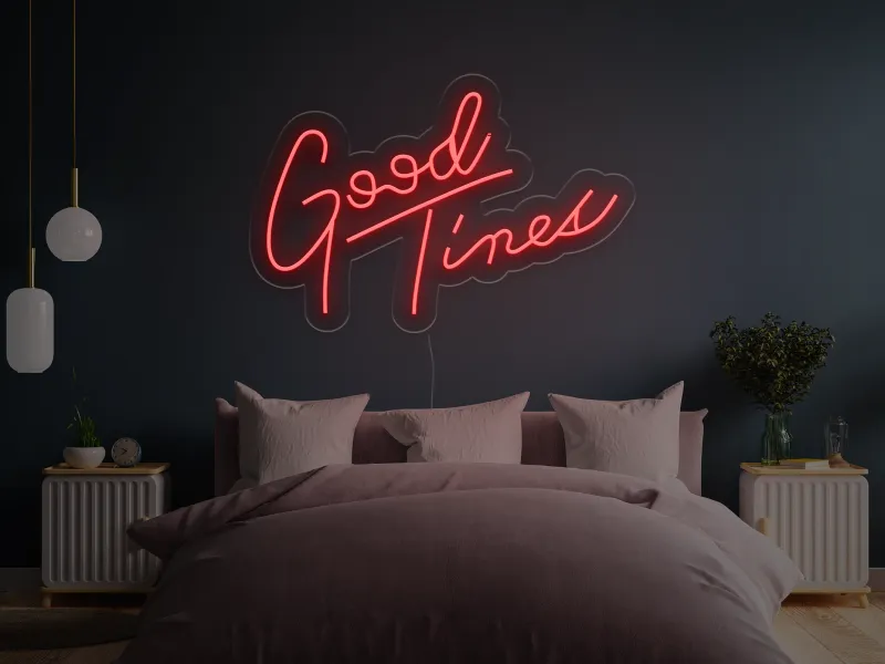 Good Times  - Insegne al neon a LED